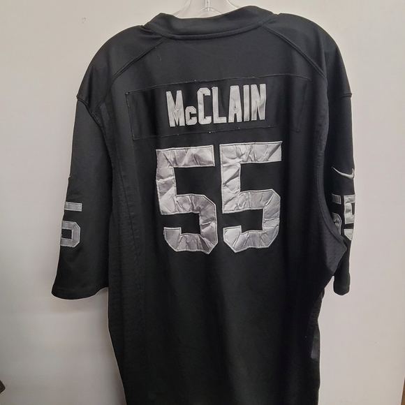 NFL Oakland Raiders #55 Rolondo McClain Jersey - Picture 3 of 3